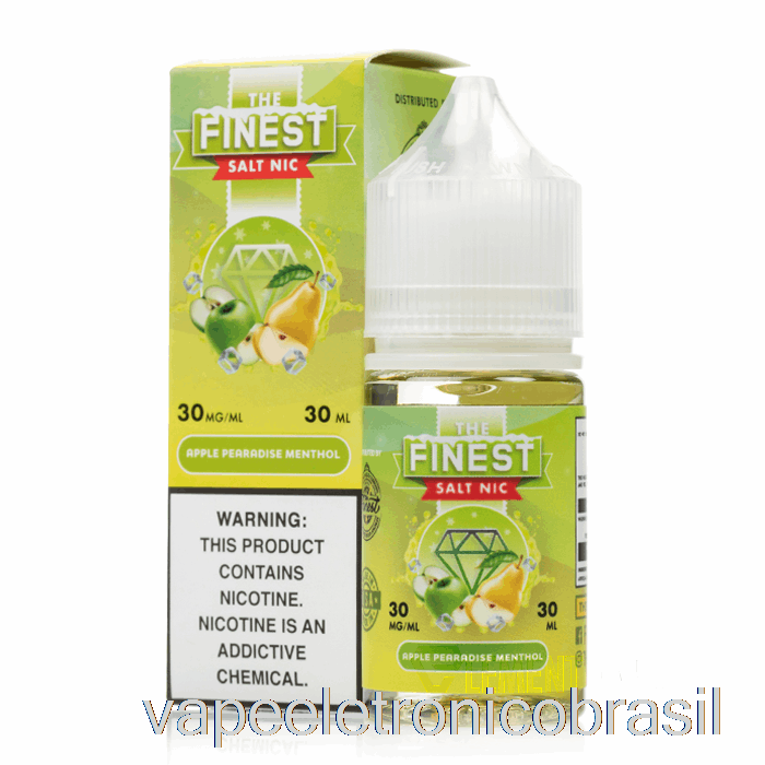 Vape Vaporesso Apple Peradise Mentol - A Melhor Edição De Frutas Salt Nic - 30ml 30mg